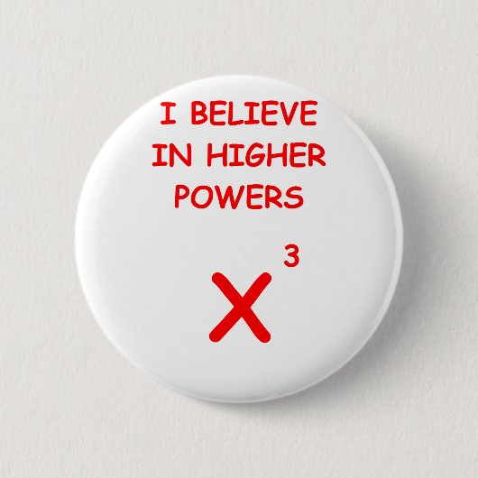 wiskunde ronde button 5,7 cm (Voorkant)