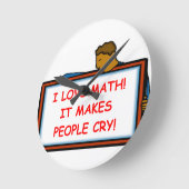 wiskunde ronde klok (Hoek)