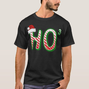 Wiskunde Santa Ho gallop T-shirt