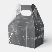 Wiskunde schoolbord bedankdoosjes (Achterkant)