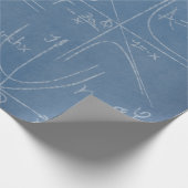 Wiskunde schooldocenten cadeaupapier (Hoek)