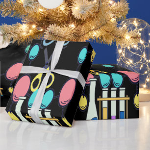 Wiskunde & Science Gift Wrap voor schoolseizoen Cadeaupapier