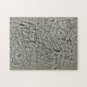 WISKUNDE SCRIBBLE LEGPUZZEL (Horizontaal)