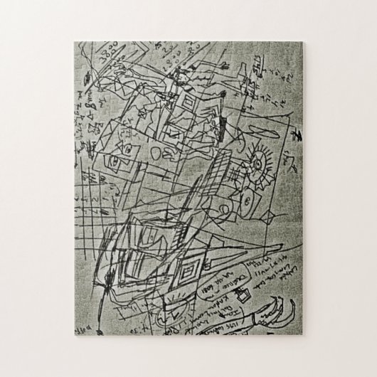WISKUNDE SCRIBBLE LEGPUZZEL (Verticaal)