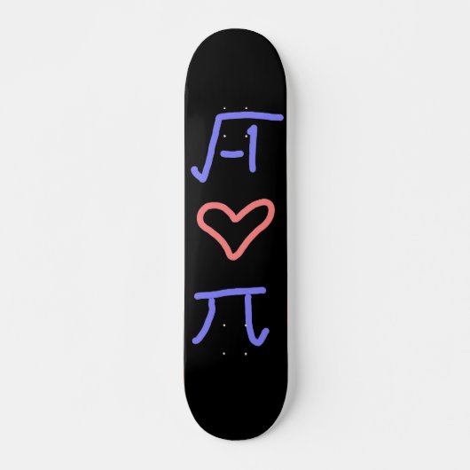 Wiskunde skateboard (Voorkant)