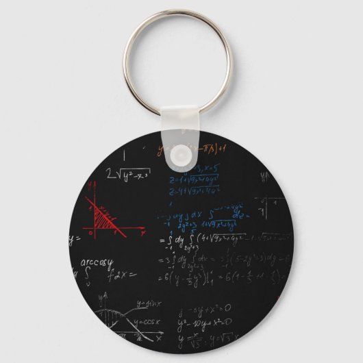 Wiskunde Sleutelhanger (Voorkant)