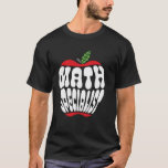 Wiskunde Specialist Coach Mathematics Squad terug  T-shirt<br><div class="desc">Wiskunde Specialist Coach Wiskunde Squad terug naar school</div>