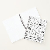 Wiskunde spiraalvormig Notitieboek (Binnen)