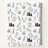 Wiskunde spiraalvormig Notitieboek (Achterkant)