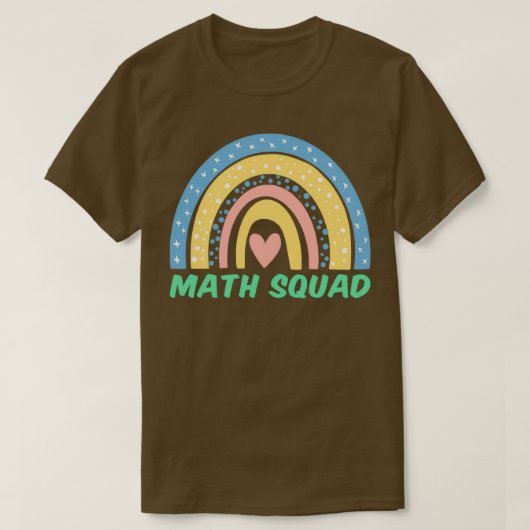 Wiskunde Squad III T-shirt (Design voorkant)