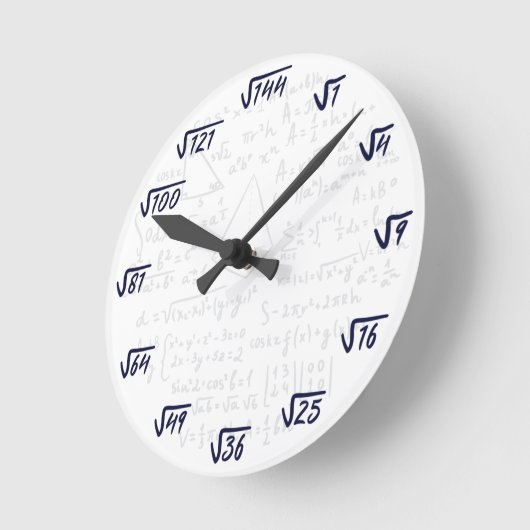 Wiskunde Square Root Ronde Klok (Hoek)