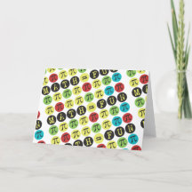 Wiskunde staat gelijk aan Fun - Colorful Mod Pi - 