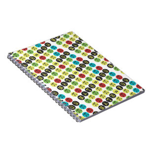 Wiskunde staat gelijk aan Fun © - Funny Pi Colorfu Notitieboek