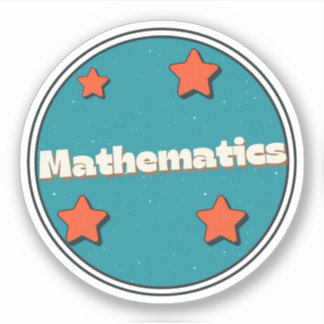 Wiskunde Sticker