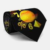 wiskunde stropdas (Opgerold)