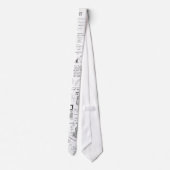 Wiskunde-Stropdas Stropdas (Achterkant)