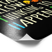 Wiskunde Student maakt wiskundige Wiskunde leraar Foto Afdruk (Hoek)