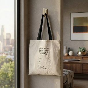 Wiskunde Superkracht Leraar   Roeping & Passie Tote Bag