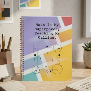 Wiskunde Superpower Leraar Roeping & Passie Planner
