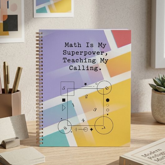 Wiskunde Superpower Leraar | Roeping & Passie Planner