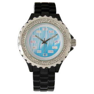Wiskunde Symbolen Horloge