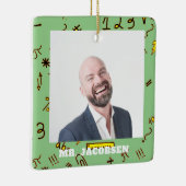 Wiskunde Symbolen Lijst leraar Keramisch Ornament (Rechts)