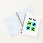 Wiskunde symbolen notitieboek (Binnen)