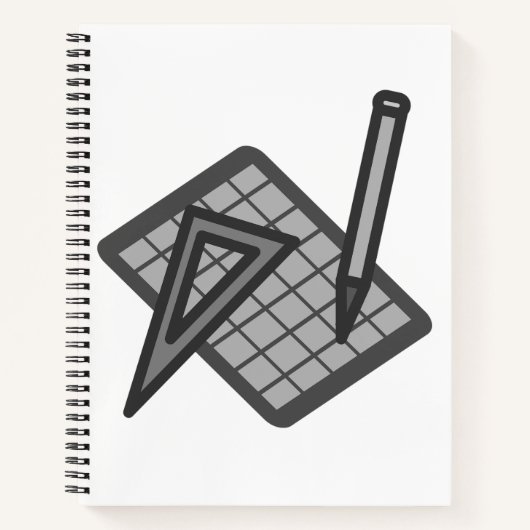 Wiskunde Symbolen Notitieboek (Voorkant)