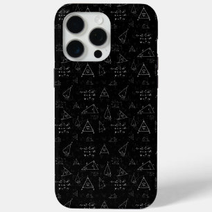 Wiskunde Symbolen, Wiskundig, schoolbord iPhone 15 Pro Max Hoesje