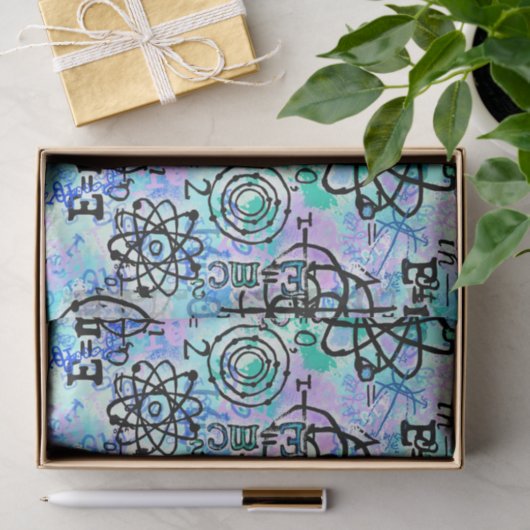 Wiskunde Symbool Nerdy-weefselpapier Tissuepapier (Geschenk)