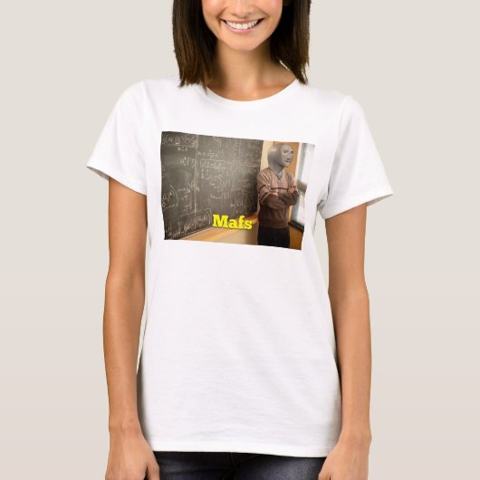 Wiskunde T-shirt (Voorkant)