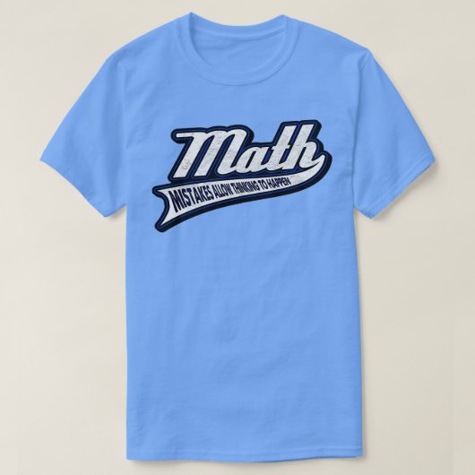 WISKUNDE T-SHIRT (Design voorkant)