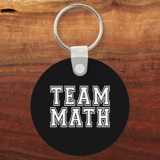 Wiskunde team sleutelhanger (Voorkant)