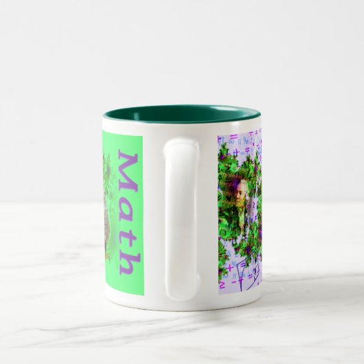 Wiskunde thema Mok (Handvat)