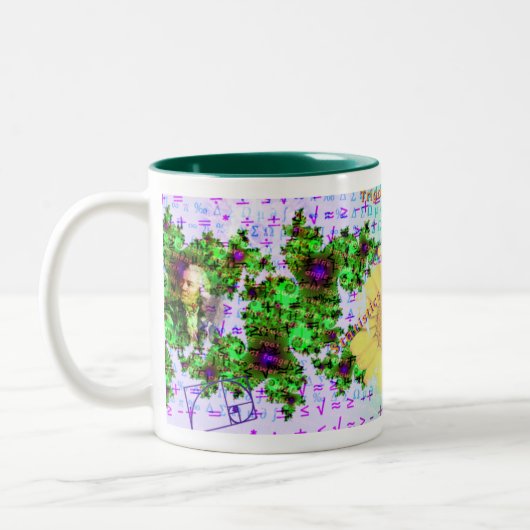 Wiskunde thema Mok (Links)