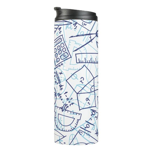 Wiskunde Thermische Tumbler Thermosbeker (Geroteerd rechts)