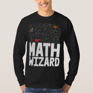 Wiskunde Tovenaar Toddler Mathletics Birthday T-shirt