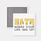 Wiskunde Tshirts en geschenken Magneet (Voorkant / Achterkant)