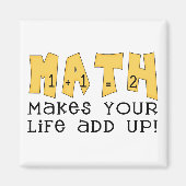 Wiskunde Tshirts en geschenken Magneet (Voorkant)