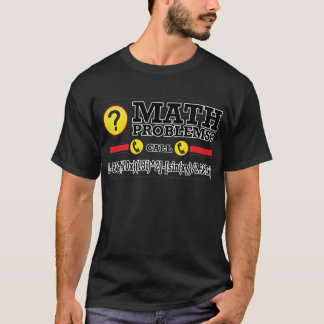 Wiskunde Tutoring Humor Cadeaus T-shirt