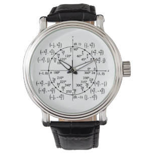 Wiskunde Unit Circle Watch Horloge