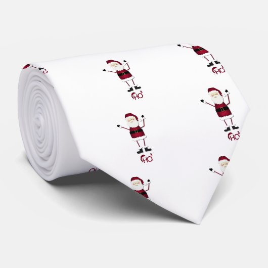 Wiskunde van de kerstman stropdas (Opgerold)