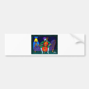 Wiskunde van de soep door Piliero Bumpersticker