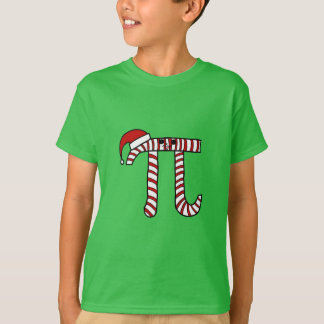 Wiskunde van Kerstmis Cartoon Geek T-shirt
