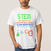 Wiskunde van STEM Science Technology Engineering T-shirt (Voorkant)