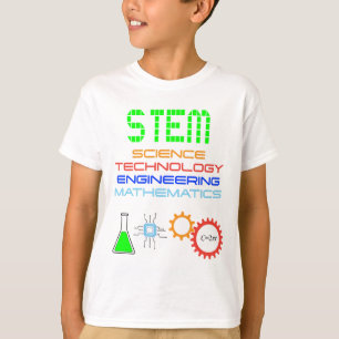 Wiskunde van STEM Science Technology Engineering T-shirt