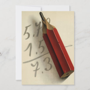 Wiskunde Vergelijking met Rood Potlood,  Business