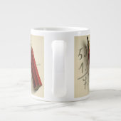 Wiskunde Vergelijking met Rood Potlood,  Business Grote Koffiekop (Achterkant)