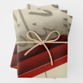 Wiskunde Vergelijking met Rood Potlood, Business Inpakpapier Vel (In situ)