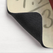 Wiskunde Vergelijking met Rood Potlood,  Business Muismat (Hoek)